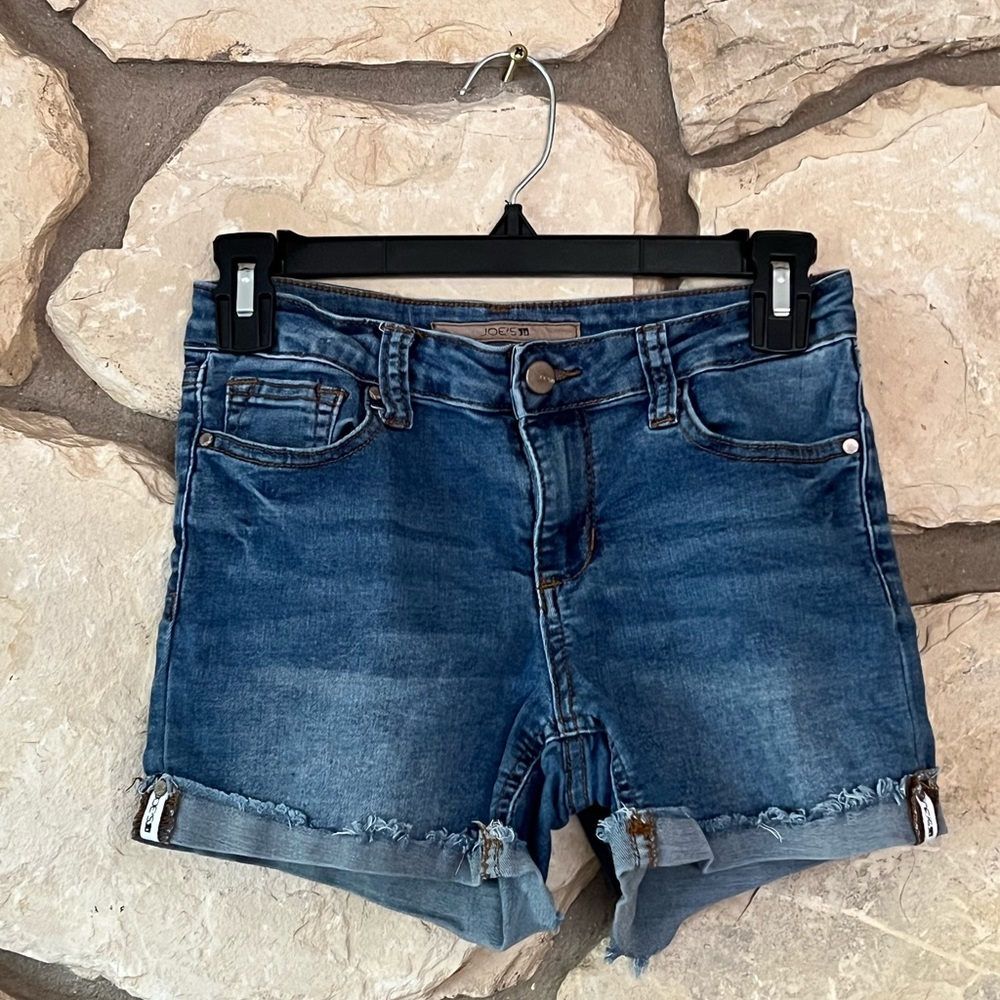 Girl’s Joes Jeans cuffed denim shorts size 16